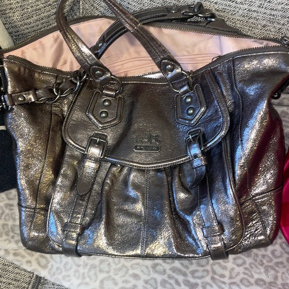 COPY - Metallic Coach bag - Picture 1 of 3